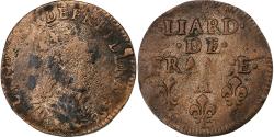 World Coins - France, Louis XIV, Liard, 1756, Corbeil, Copper, , Gadoury:80
