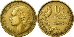 World Coins - Coin, France, Guiraud, 10 Francs, 1954, , Aluminum-Bronze, Gadoury:812