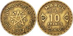 World Coins - Coin, Morocco, 10 Francs, 1951