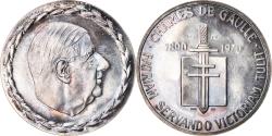 World Coins - France, Medal, Charles de Gaulle, Patriam Servando Victoriam Tvlit, Politics