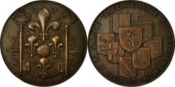 World Coins - France, Medal, Tricentenaire du rattachement de Lille à la France, 1968