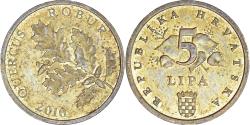 World Coins - Coin, Croatia, 5 Lipa, 2010