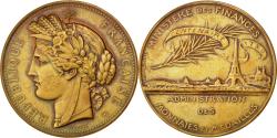 World Coins - France, Medal, French Third Republic, Arts & Culture, 1889, Oudiné,