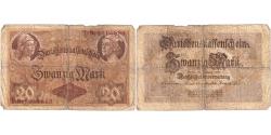 World Coins - Germany, 20 Mark, 1914-08-05, VF(20-25)