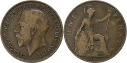 World Coins - Great Britain, George V, Penny, 1917, Bronze, , KM:810