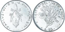 World Coins - Coin, Vatican, 50 Lire, 1975