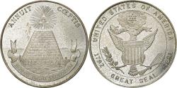 Us Coins - United States, Medal, great Seal, Silvered bronze,