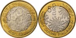 World Coins - Finland, 5 Euro, Flore, 2012, Vantaa, Bi-Metallic, , KM:184