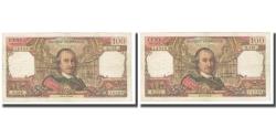 World Coins - France, 100 Francs, Corneille, 1971, R.Tondu-G.Bouchet-H.Morant, 1971-02-04