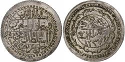 World Coins - Algeria, Mahmud II, Budju, 1822/AH1237, Silver,