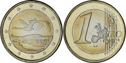 World Coins - Finland, Euro, 2001, Mint of Finland, , Bi-Metallic, KM:104