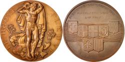 World Coins - France, Medal, French Fifth Republic, Politics, Society, War, , Bronze