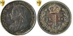 World Coins - Coin, Great Britain, Victoria, Penny, 1900, PCGS, PL66, Silver, KM:775, graded