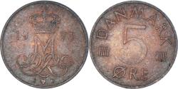 World Coins - Coin, Denmark, 5 Öre, 1973