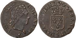World Coins - France, Louis XV, Liard, Liard à la vieille tête, 1770, Reims, Copper