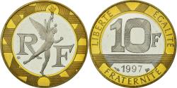 World Coins - Coin, France, Génie, 10 Francs, 1997, Paris, BE, , Aluminum-Bronze