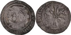 World Coins - Coin, France, Charles VIII, Liard au dauphin de Bretagne, Rennes,