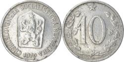 World Coins - Coin, Czechoslovakia, 10 Haleru, 1970, , Aluminum, KM:49.1