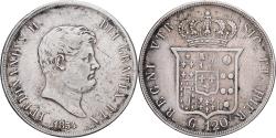 World Coins - Coin, ITALIAN STATES, NAPLES, Ferdinando II, 120 Grana, 1854, , Silver