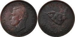 World Coins - Coin, Great Britain, George VI, Farthing, 1944, , Bronze, KM:843