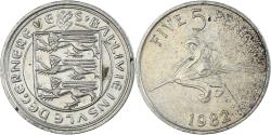 World Coins - Coin, Guernsey, 5 Pence, 1982