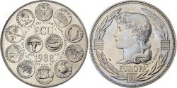 World Coins - France, Medal, Ecu Europa, 1988, MDP, Copper-nickel, Rodier,