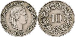 World Coins - Switzerland, 10 Rappen, 1928, Bern, Copper-nickel, , KM:27