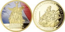 World Coins - France, Medal, Centenaire de la Première Guerre Mondiale, Armistice, WAR