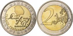 World Coins - Slovenia, 2 Euro, 2007, Vantaa, Bi-Metallic,