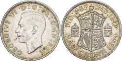 World Coins - Great Britain, George VI, 1/2 Crown, 1944, Silver, , Spink:4080, KM:856