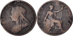 World Coins - Coin, Great Britain, 1/2 Penny, 1899
