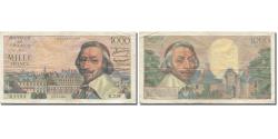 World Coins - France, 1000 Francs, Richelieu, 1956, 1956-01-05, EF(40-45), Fayette:42.18
