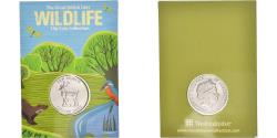 World Coins - Coin, Guernsey, Fallow Deer, 10 Pence, 2021, FDC, , Acier plaqué