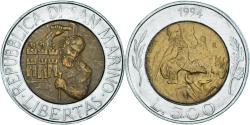 World Coins - Coin, San Marino, 500 Lire, 1994, Rome, , Bi-Metallic, KM:314