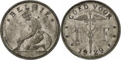 World Coins - Belgium, Albert I, Franc, 1929, Nickel, , KM:90