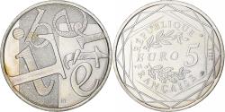 World Coins - France, Liberté, 5 Euro, 2013, Paris, , Silver