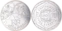 World Coins - France, 10 Euro, Euros des régions, 2012, Monnaie de Paris, Midi-Pyrénées