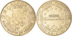 World Coins - France, Token, Touristic token, 06/ Parc Alpha - Saint-Martin Vésubie, 2008