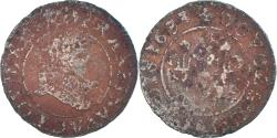 World Coins - Coin, France, Louis XIII, Double Tournois, 1633, Lyon, , Copper