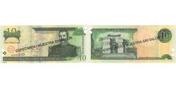 World Coins - Banknote, Dominican Republic, 10 Pesos Oro, 2001, 2001, Specimen, KM:165s2