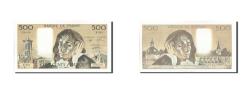 World Coins - Banknote, France, 500 Francs, 500 F 1968-1993 ''Pascal'', 1988, 1988-05-05