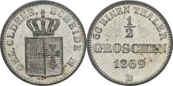World Coins - Coin, German States, OLDENBURG, Nicolaus Friedrich Peter, 1/2 Groschen, 1869