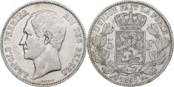 World Coins - Belgium, Leopold I, 5 Francs, 5 Frank, 1865, Silver, , KM:17