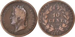 World Coins - Coin, FRENCH COLONIES, Louis - Philippe, 10 Centimes, 1839, Paris,