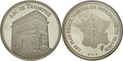World Coins - France, Medal, Monuments de Paris, L'Arc de Triomphe, , Cupro-nickel