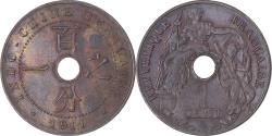 World Coins - Coin, FRENCH INDO-CHINA, Cent, 1911, Paris, , Bronze, KM:12.1