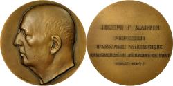 World Coins - France, Medal, Médecine, Professeur Joseph Martin, 1957, Lapandery,