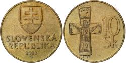 World Coins - Slovakia, 10 Koruna, 2003, Kremnica, Aluminum-Bronze, , KM:11