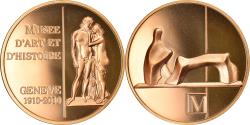 World Coins - Switzerland, Medal, Centenaire du Musée d'Art et d'Histoire de Genève, 2010