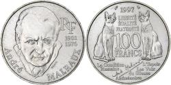 World Coins - France, 100 Francs, André Malraux, 1997, Silver, , Gadoury:954